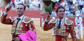 Ferrera y Ginés en Córdoba (FOTO: Arjona/FIT)